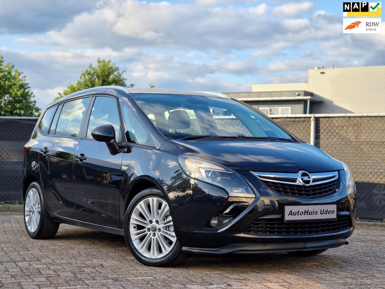 Opel Zafira Tourer - 1.4 Turbo Edition 7p. Trekhaak*zwart - AutoWereld.nl
