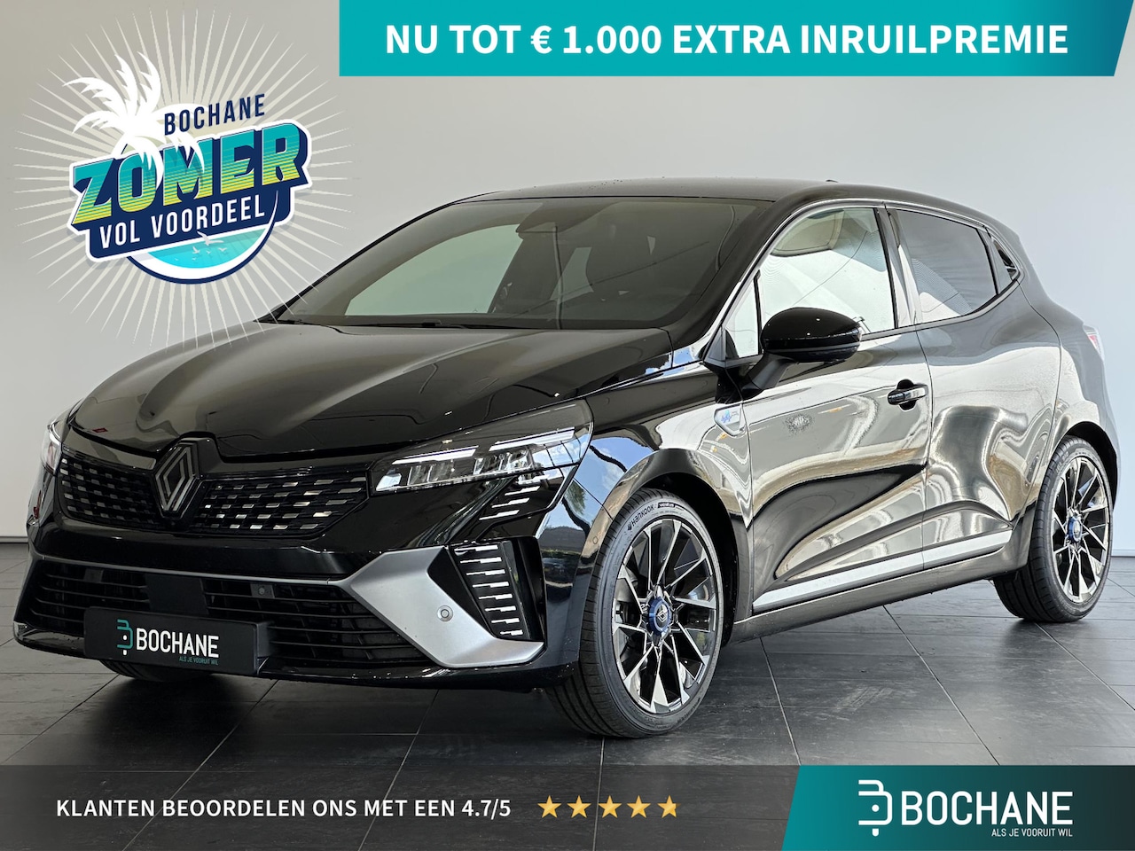 Renault Clio - 1.6 E-Tech Full Hybrid 145 Esprit Alpine AUTOMAAT | ACHTERUITRIJCAMERA | PARKEERSENSOREN V - AutoWereld.nl
