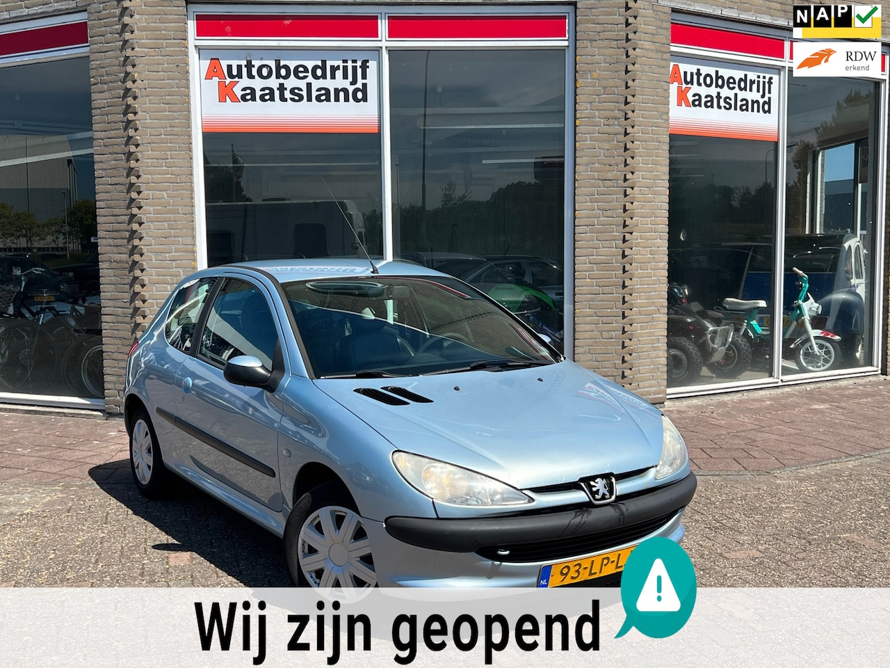 Peugeot 206 - 1.4 X-line - Leder - Elek ramen - AutoWereld.nl