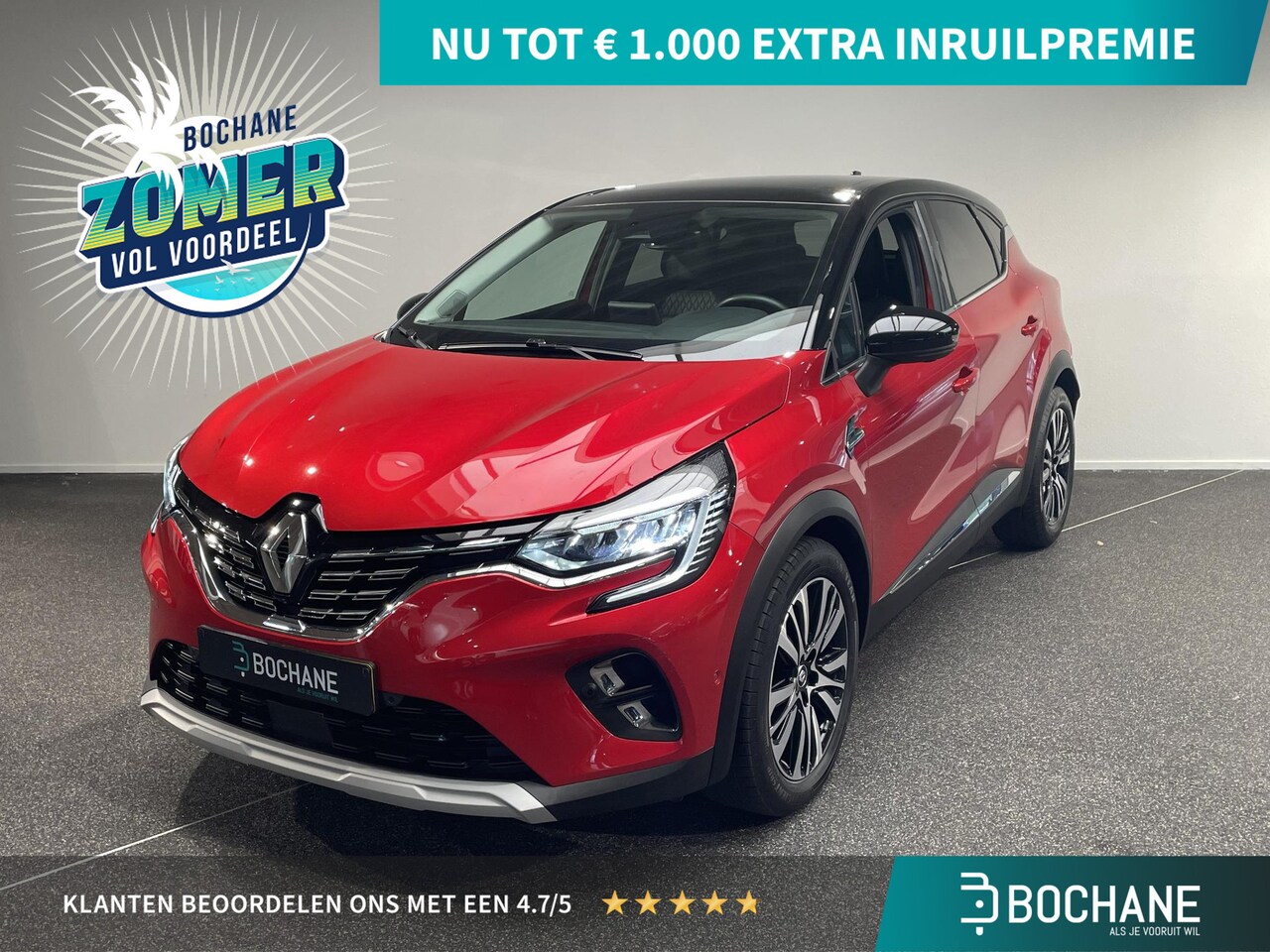 Renault Captur - 1.3 mild hybrid 160 iconic Apple/AndroidCarplay | Camera | Full map nav | Pano schuifdak - AutoWereld.nl