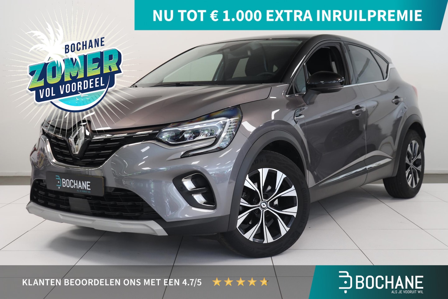 Renault Captur - 1.3 160 Pk techno Automaat | Camera | Adaptieve Cruise control | Navigatie | Stuur en stoe - AutoWereld.nl
