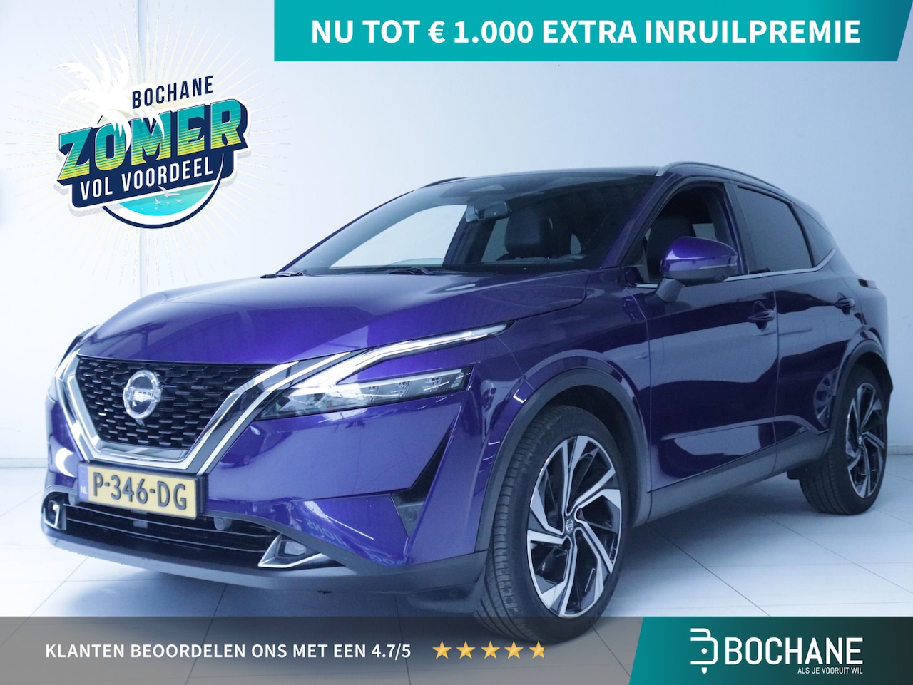 Nissan Qashqai - 1.3 MHEV Xtronic Tekna Plus Leder/Bose/Stoel/Stuurverwarming - AutoWereld.nl