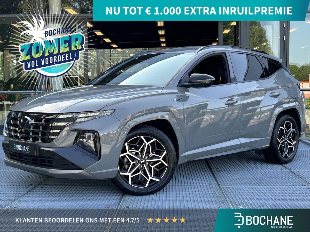 Hyundai Tucson - 1.6 N-line | Achteruitrijcamera | Parkeersensoren | Navigatie - AutoWereld.nl