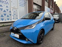 Toyota Aygo - 1.0 VVT-i x-wave Vouwdak Camera Navi Sportvelg Leder Garantie