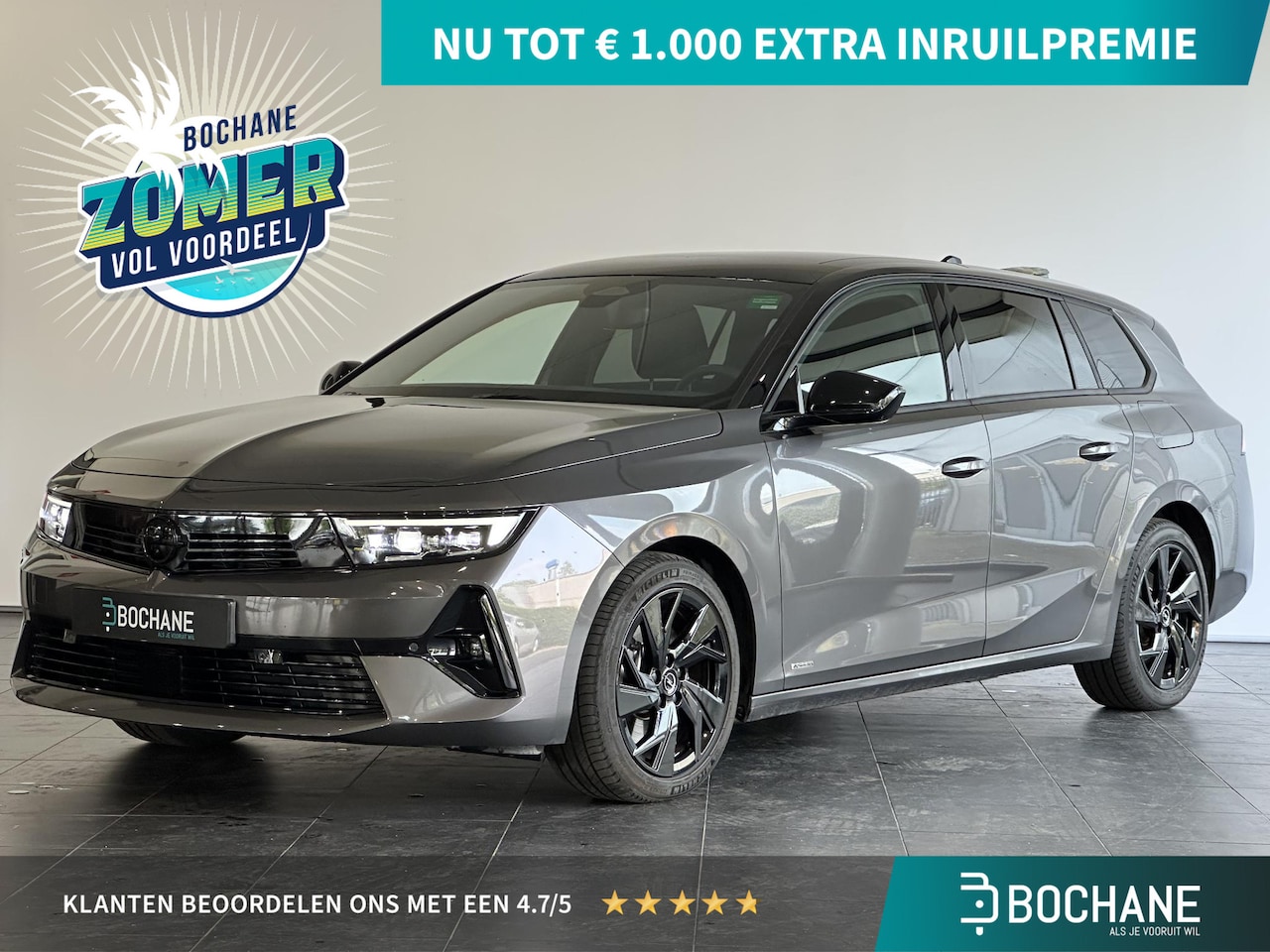 Opel Astra Sports Tourer - 1.6 Hybrid Ultimate AGR STOELEN- PACK | PANORAMADAK | 360 CAMERA - AutoWereld.nl