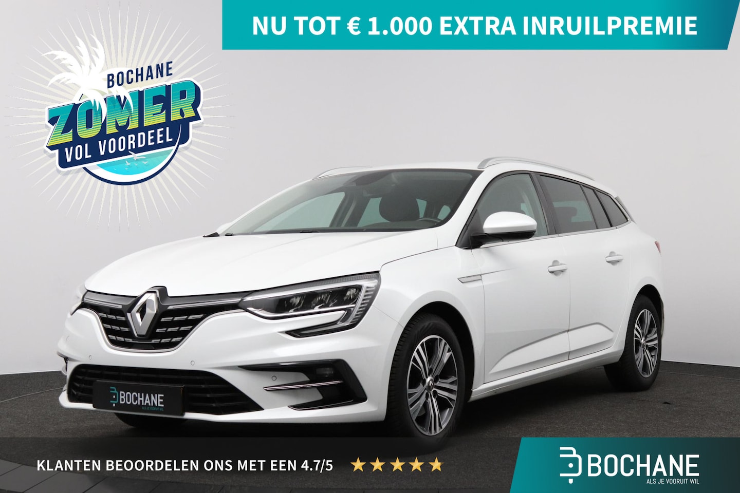 Renault Mégane Estate - 1.3 TCe Intens | Automaat | Navigatie 7" | Apple Carplay | LED | PDC | LMV 16" | Trekhaak - AutoWereld.nl