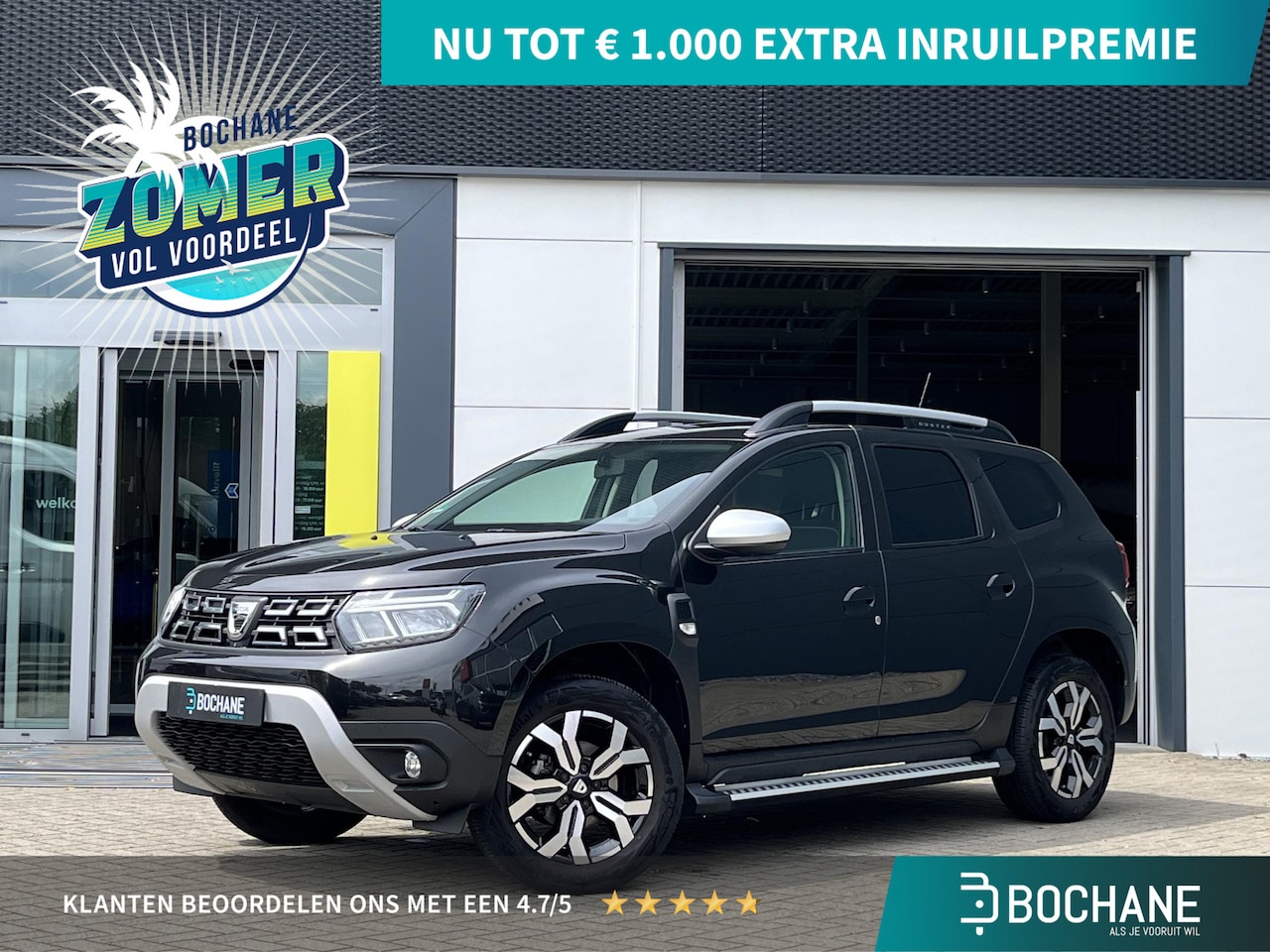 Dacia Duster - 1.0 TCe Bi-Fuel Prestige | Rondomzicht camera | Apple Carplay | Keyless - AutoWereld.nl