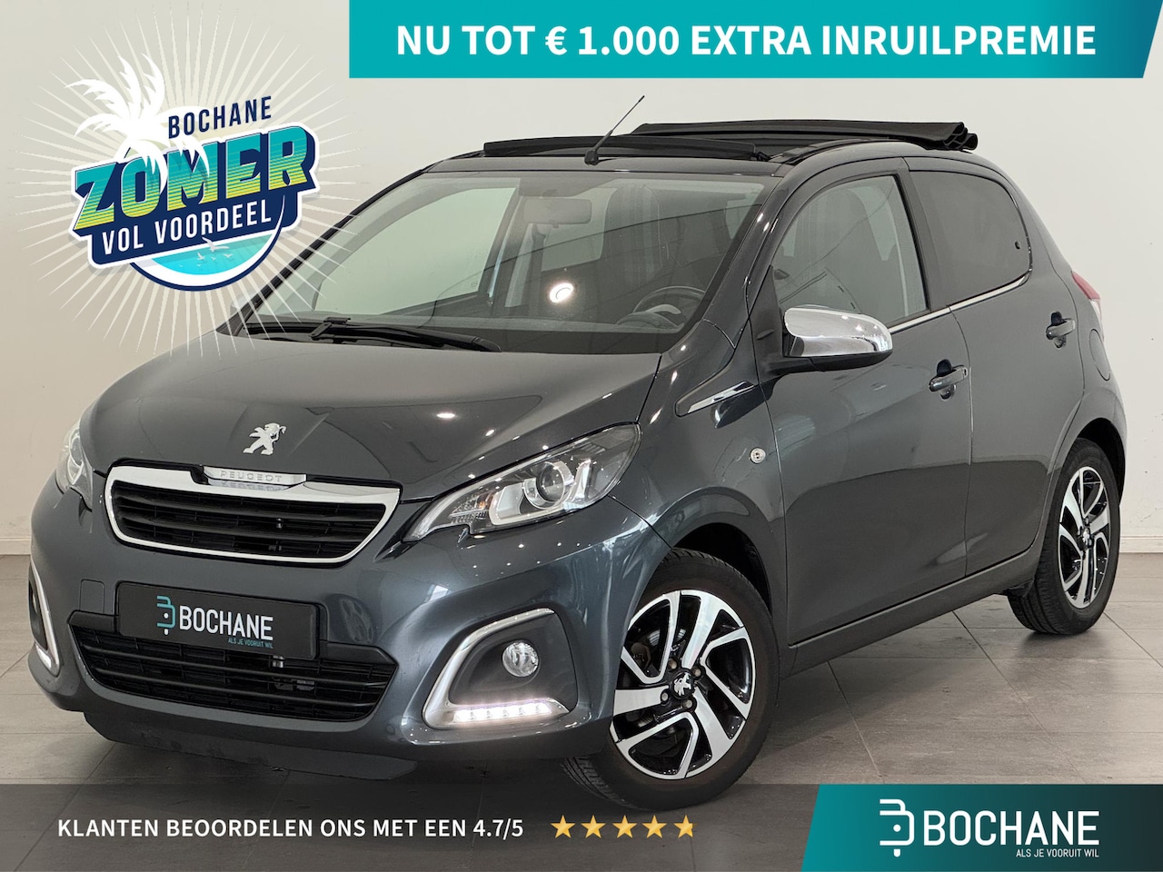 Peugeot 108 - 1.0 e-VTi Allure TOP! | Elektrisch vouwdak | Airco | Lichtmetalen velgen 15" | Apple Carpl - AutoWereld.nl