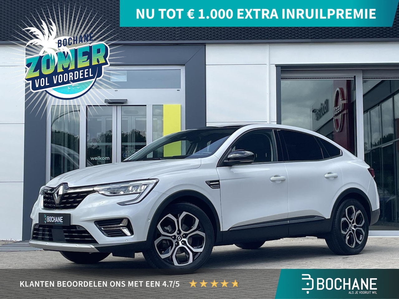 Renault Arkana - 1.6 E-Tech Hybrid 145 Intens - AutoWereld.nl