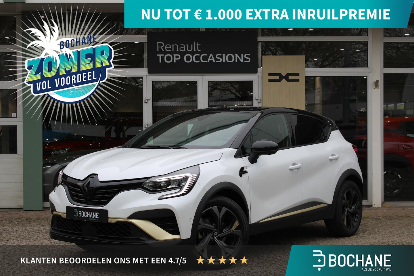 Renault Captur - 1.6 E-Tech full hybrid 145 E-Tech engineered Stoelverwarming | Stuurwielverwarming | | Ach - AutoWereld.nl