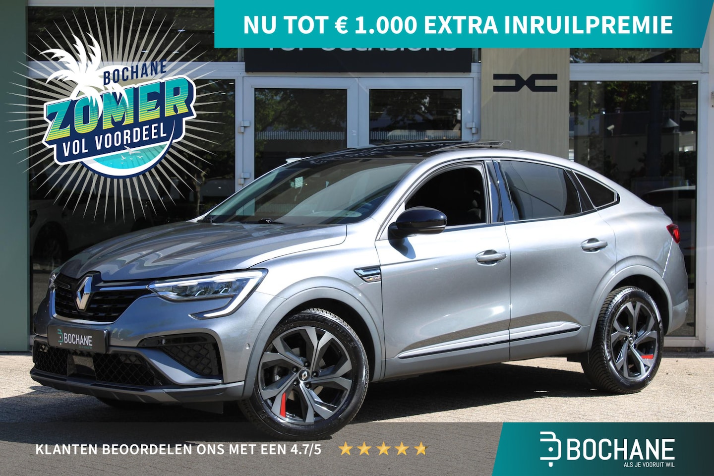 Renault Arkana - 1.3 TCe 140 R.S. Line | Panoramadak | Camera | Schuifkanteldak | Stoelverwarming - AutoWereld.nl