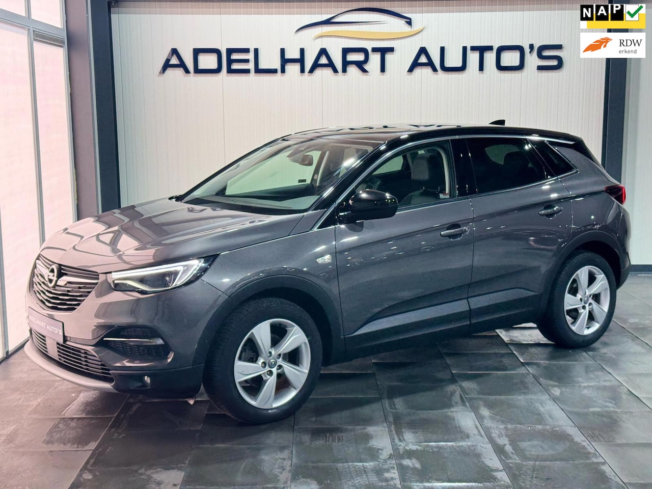 Opel Grandland X - 1.2 Turbo Edition Automaat / Full map navigatie / Cruise control / Camera / Stoelverwarmin - AutoWereld.nl