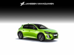 Peugeot 208 - GT | Armsteunen op de voorportieren bekleed met kunstleder met groen sierstiksel (GT-Line)