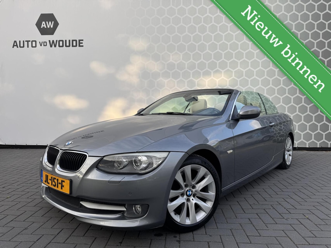 BMW 3-serie Cabrio - 320d High Executive Leer Xenon - AutoWereld.nl