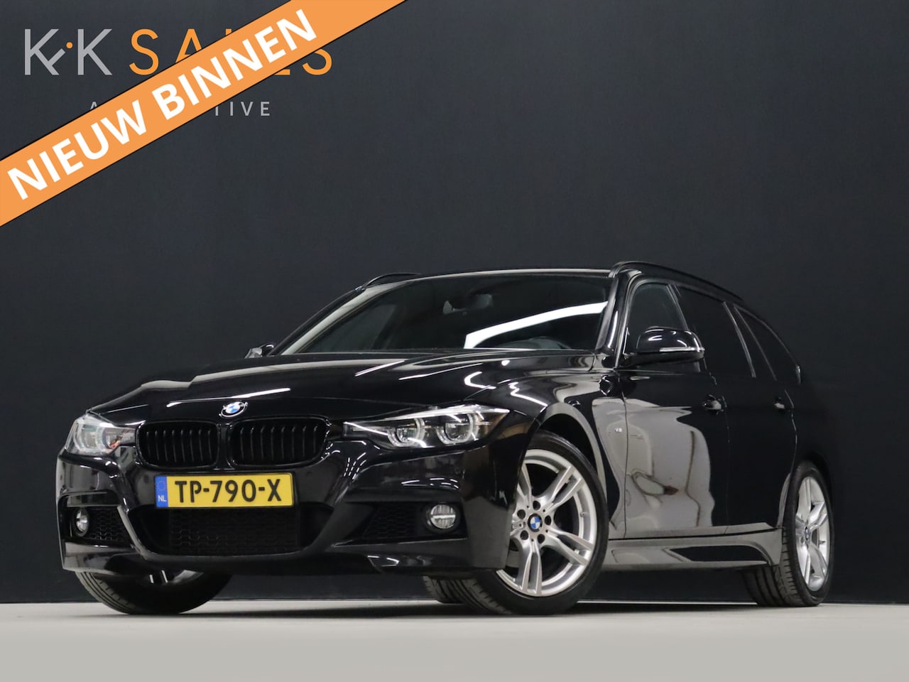 BMW 3-serie Touring - 318i M Sport [VOL LEDER, M-STUUR, ZWARTE HEMEL, STOELVERWARMING, PDC V+A, CRUISE CONTROL, - AutoWereld.nl