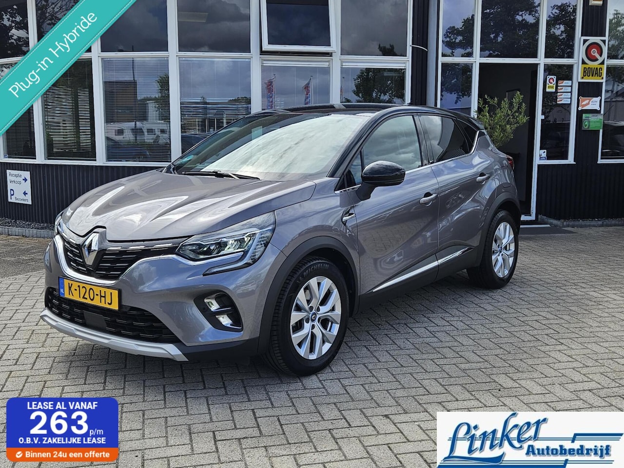 Renault Captur - 1.6 E-Tech Plug-in Hybrid 160 Business 1e Eigenaar! GEEN AFLEVERKOSTEN - AutoWereld.nl