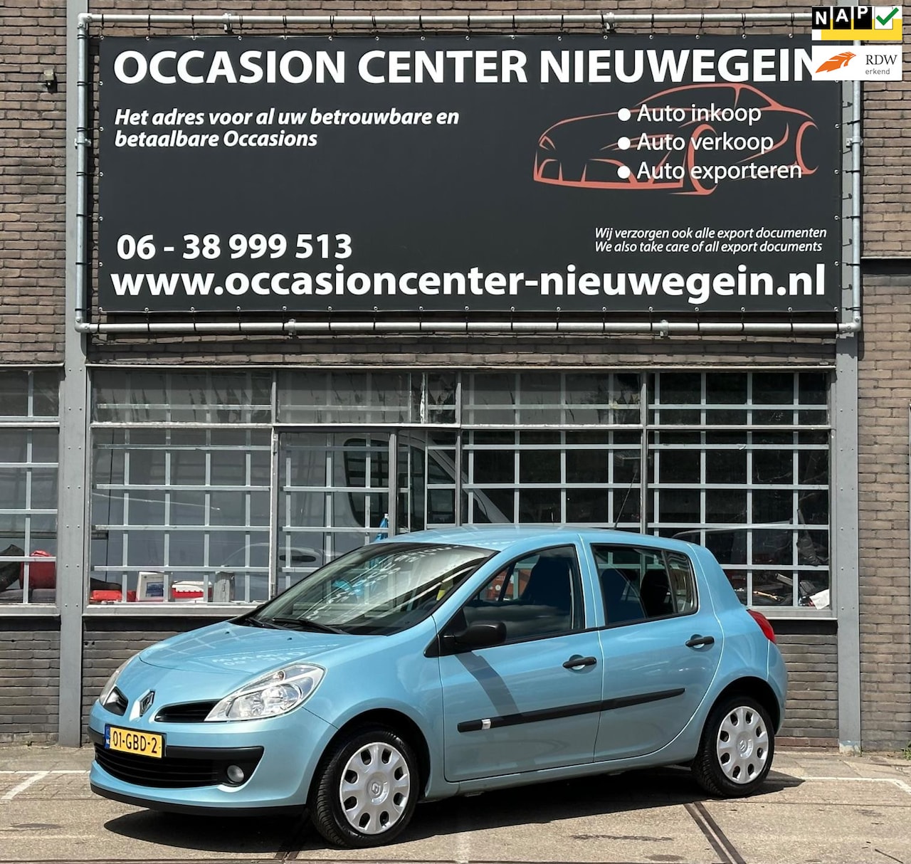 Renault Clio - 1.2-16V Special Line 5DR 2008 Airco/APK/KM NAP! - AutoWereld.nl