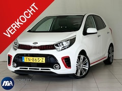 Kia Picanto - 1.2 CVVT GT-Line | Apple-Android | Lederen Bekleding | Parkeercamera