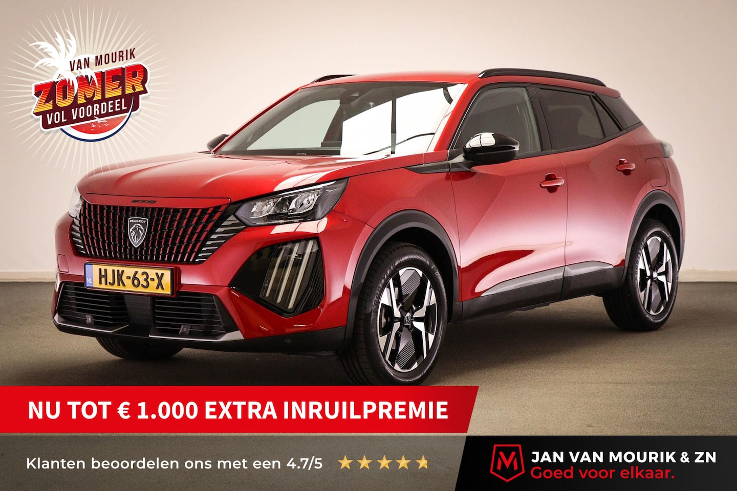 Peugeot 2008 - 1.2 PureTech 130 Allure | LED | HALF LEDER | DAB | APPLE - AutoWereld.nl