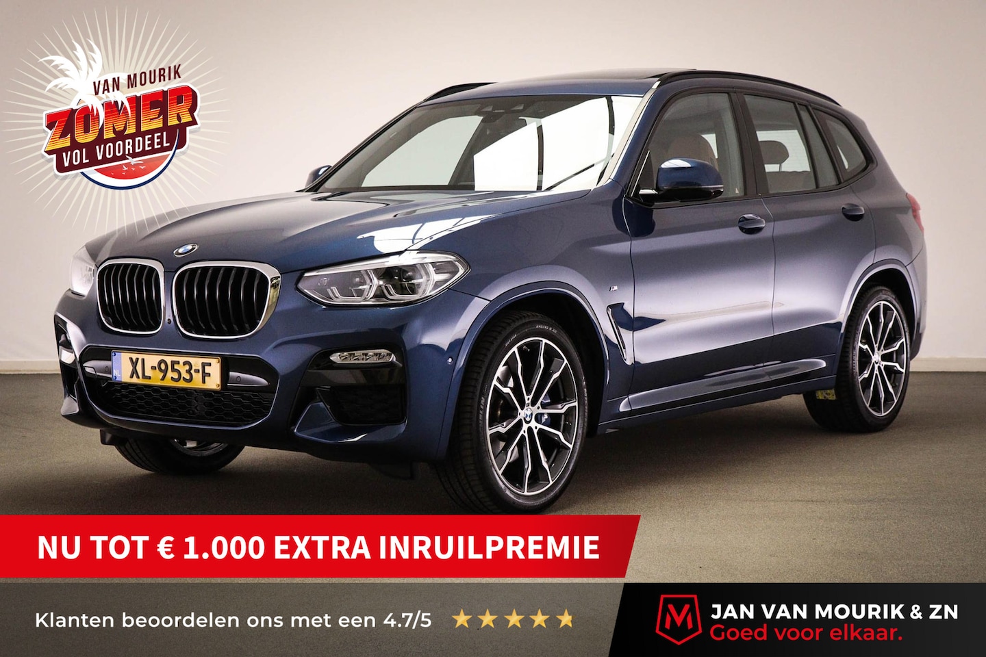 BMW X3 - xDrive20i High Executive | PANORAMADAK | HEAD UP | DAB | 360 CAMERA | TREKHAAK - AutoWereld.nl