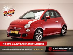 Fiat 500 - 0.9 TwinAir Turbo 500S | AIRCO | HALF LEDER | BLUETOOTH | 16"