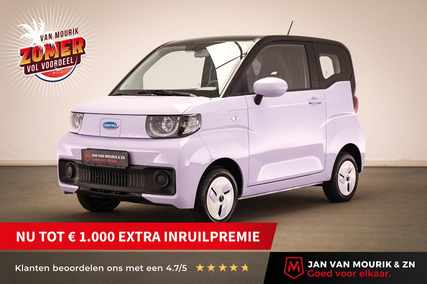 Cenntro Aventier - | AIRCO | TOT 170km ACTIERADIUS | TOT 90 KM/H | BLUETOOTH | CAMERA - AutoWereld.nl