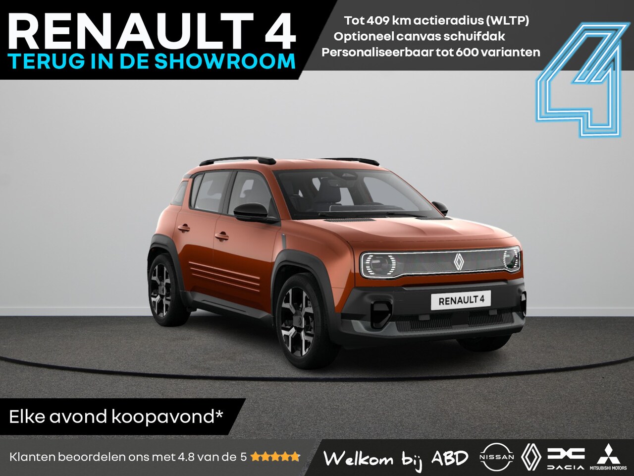 Renault 4 - Techno Comfort range | Achteruitrijcamera | Elektronisch geregelde airconditioning | Full - AutoWereld.nl