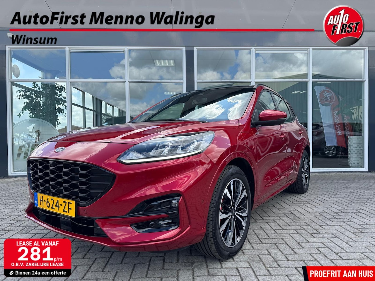 Ford Kuga - 2.5 PHEV ST-Line X|Navi|Panorama|Stoelverwaming| - AutoWereld.nl