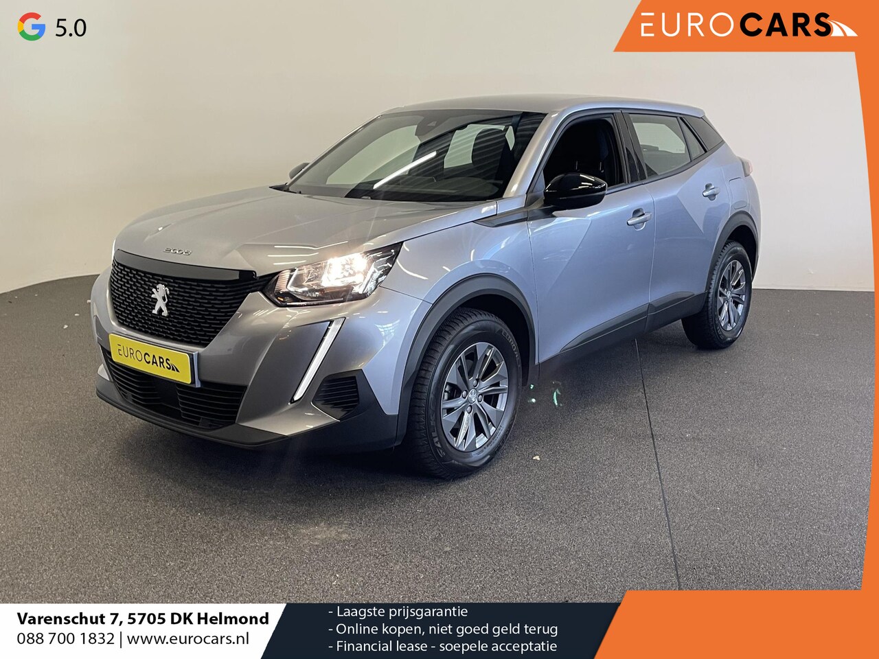 Peugeot 2008 - 1.2 130pk Aut-8 PureTech Active Pack Navi Cruise Control Airco PDC VA+ Camera - AutoWereld.nl
