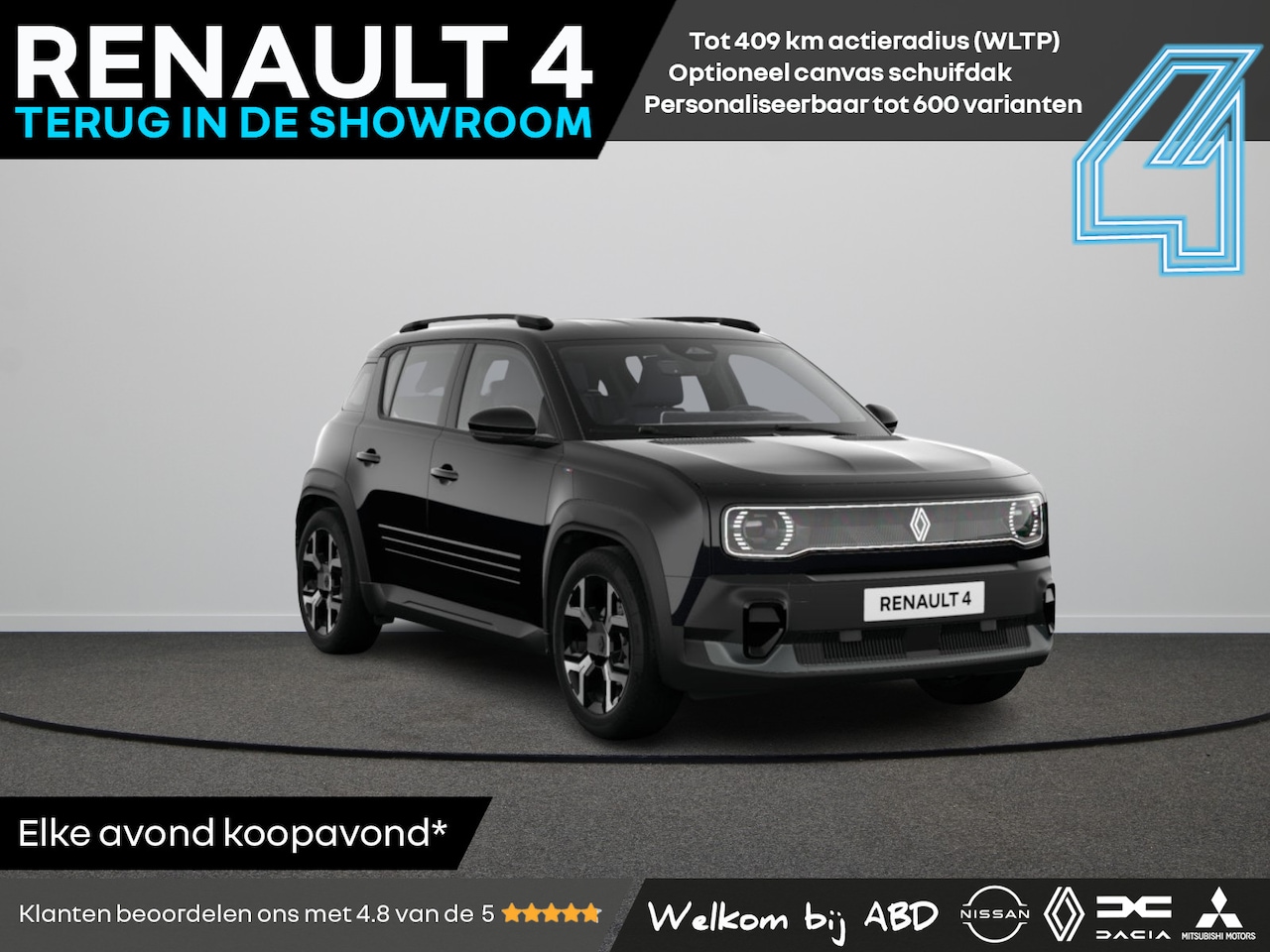 Renault 4 - Techno Comfort range | Achteruitrijcamera | Elektronisch geregelde airconditioning | Full - AutoWereld.nl