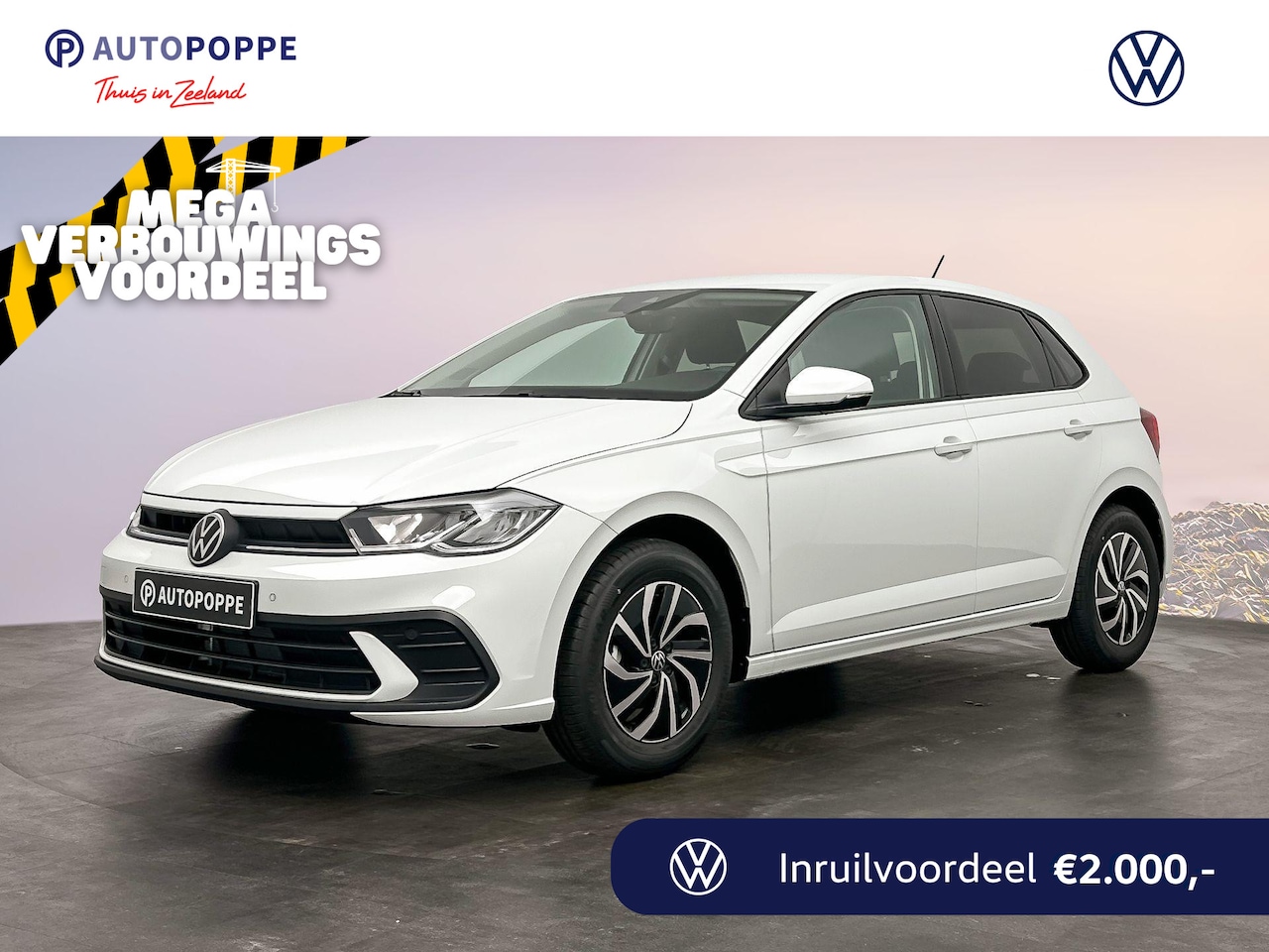 Volkswagen Polo - Life Edition 1.0 70 kW / 95 pk TSI Hatchback 5 ver - AutoWereld.nl
