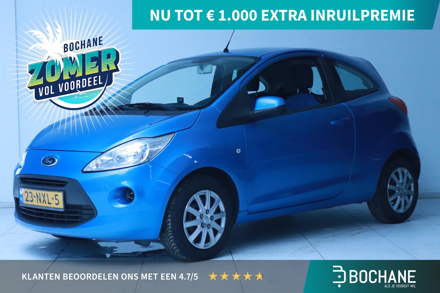 Ford Ka - 1.2 Cool&Sound Airco/1e Eigenaar! - AutoWereld.nl