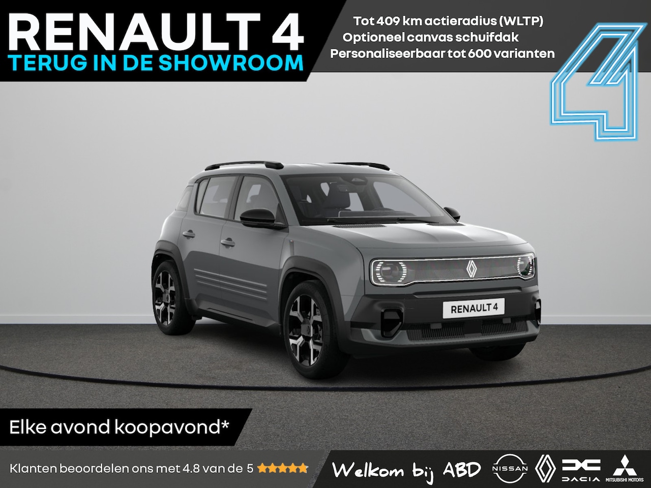 Renault 4 - Techno Comfort range | Achteruitrijcamera | Elektronisch geregelde airconditioning | Full - AutoWereld.nl