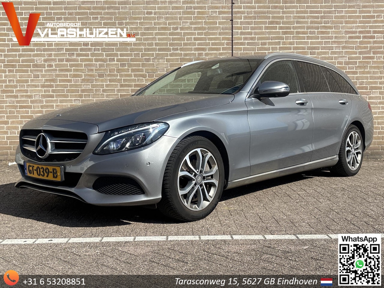 Mercedes-Benz C-klasse Estate - 350 e Lease Edition | Leder | Burmester | Luchtvering | Climate | Cruise | Navi | Camera | - AutoWereld.nl