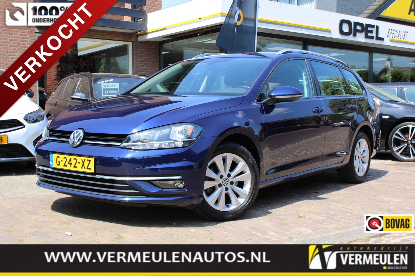 Volkswagen Golf Variant - 1.0 TSI 115PK Comfortline Business + 17"/ Navi/ Clima/ Cruise/ Camera/ CarPlay/ NL auto - AutoWereld.nl