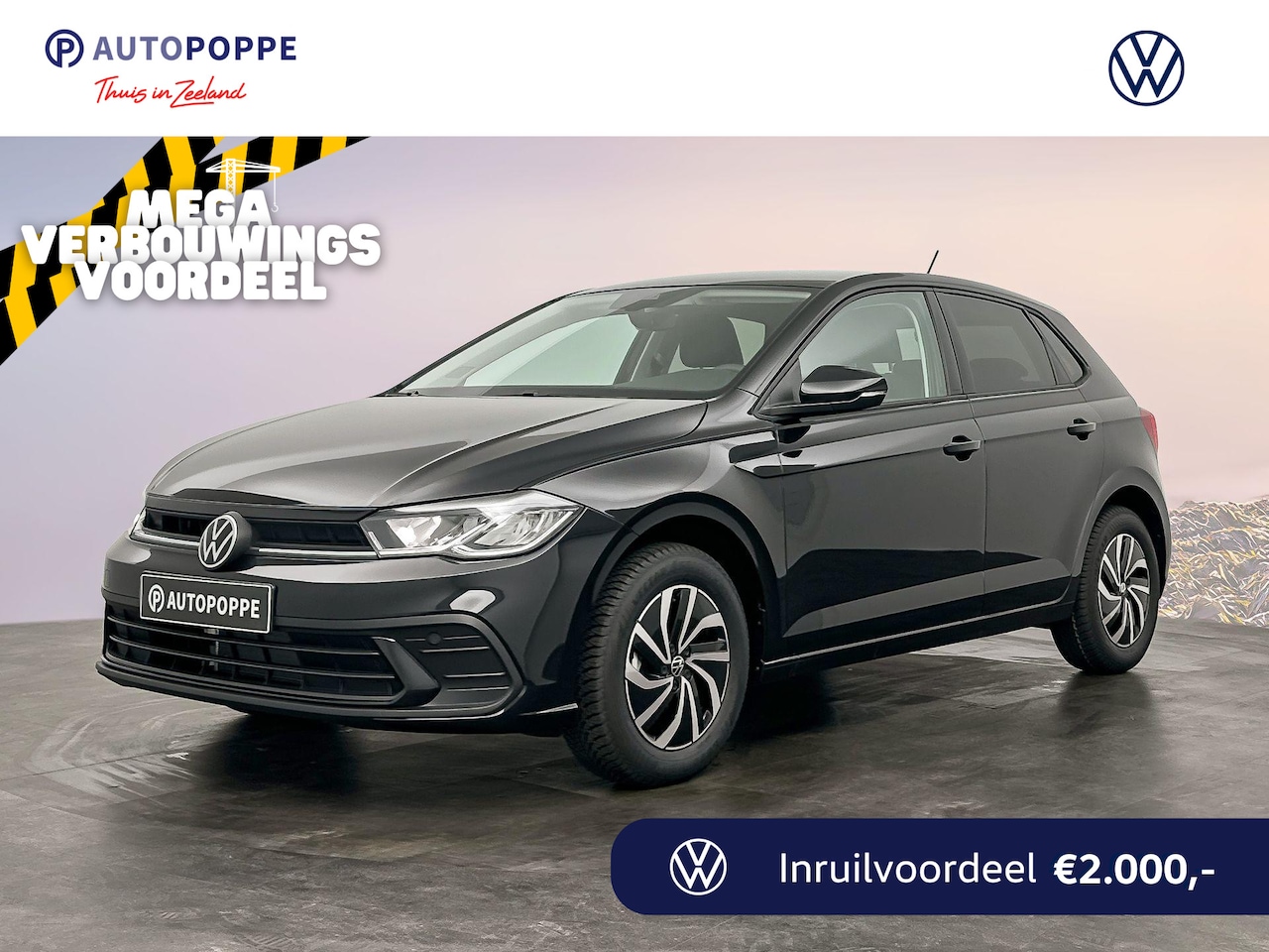 Volkswagen Polo - Life Edition 1.0 70 kW / 95 pk TSI Hatchback 5 ver - AutoWereld.nl