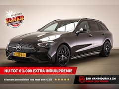 Mercedes-Benz C-klasse Estate - 300 e AMG Line | PANORAMADAK | NIGHT PAKKET | SFEERVERLICHTING | DAB | 360 CAMERA | 19"