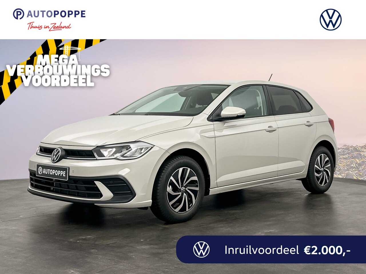 Volkswagen Polo - Life Edition 1.0 70 kW / 95 pk TSI Hatchback 7 ver - AutoWereld.nl