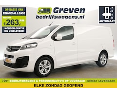Opel Vivaro - 2.0 CDTI L3H1 177PK Automaat Airco 360Camera Cruise Carplay Navi PDC 3 Persoons LED 17"LMV