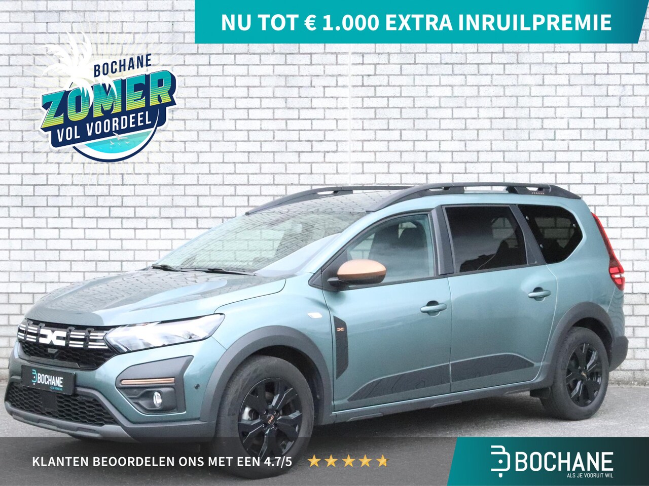 Dacia Jogger - 1.6 Hybrid 140 Extreme 7p. | Navigatie | Achteruitrijcamera | Parkeersensoren V+A | - AutoWereld.nl