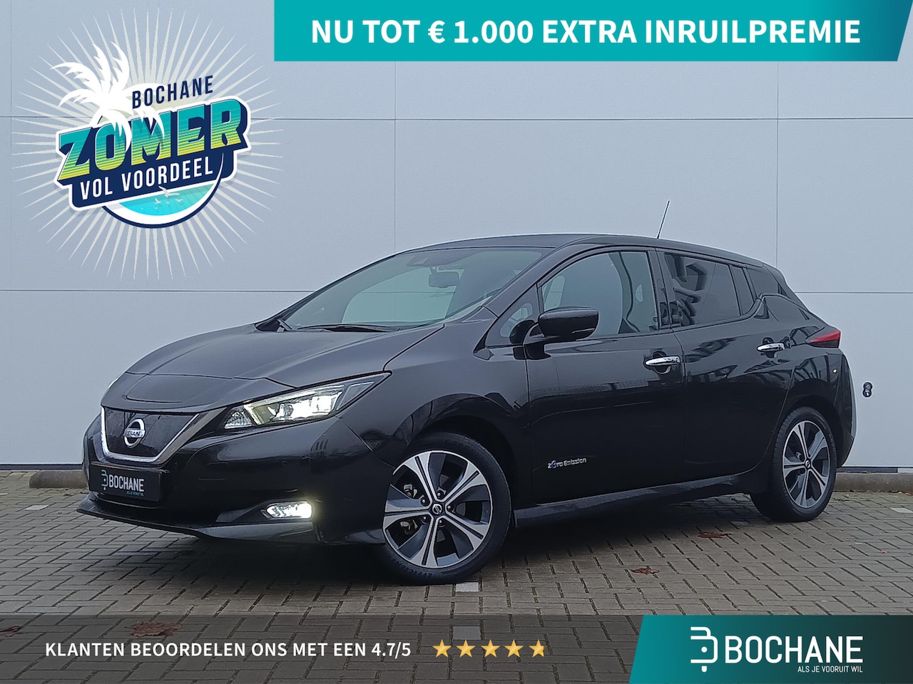 Nissan LEAF - N-Connecta 40 kWh Navigatie / Parkeercamera / Stoelverwarming - AutoWereld.nl