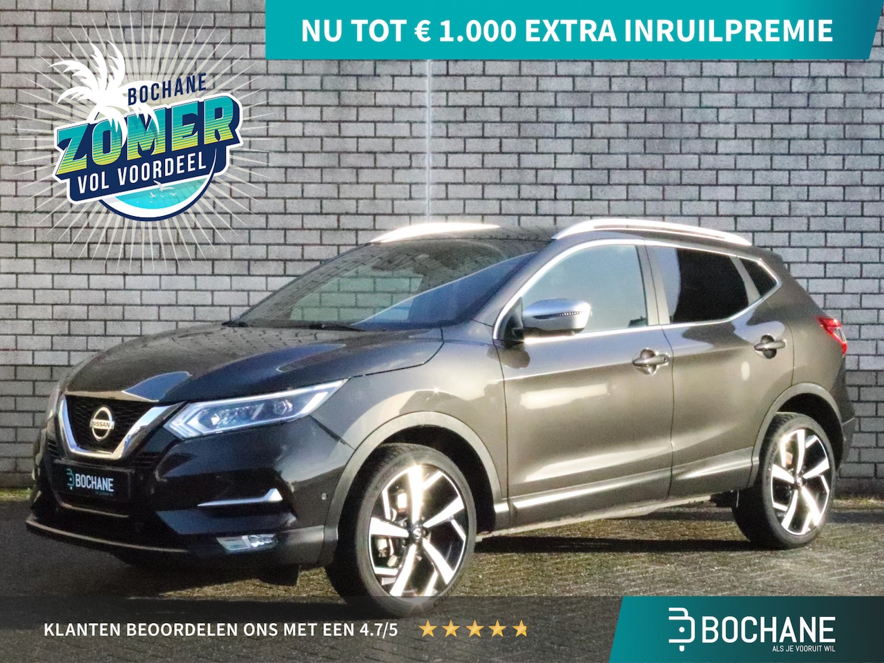 Nissan Qashqai - 1.2 DIG-T 115 Tekna + | Leder | Panoramadak | Bose - AutoWereld.nl