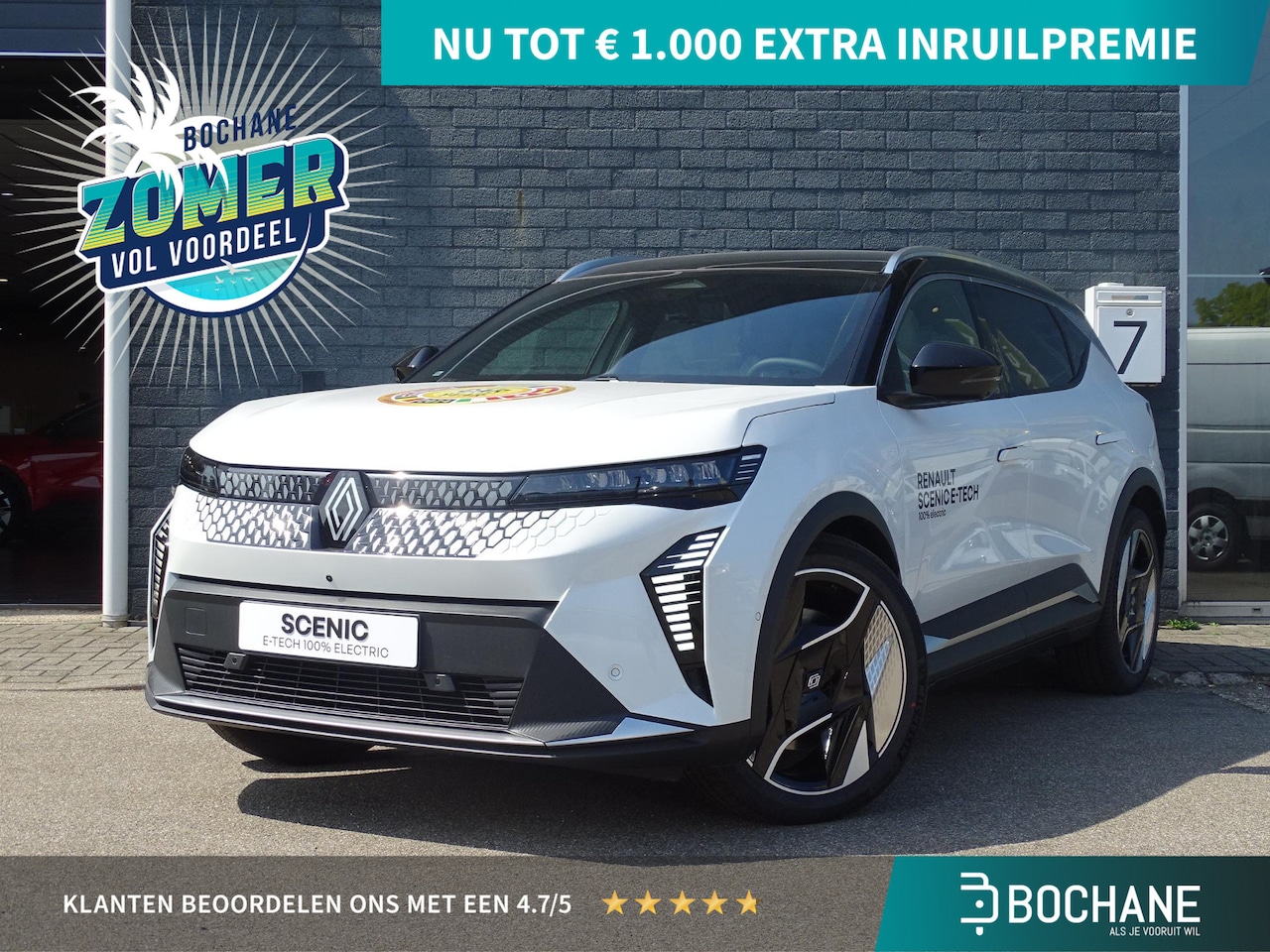 Renault Scénic - EV87 long range iconic SOLARBAY PANODAK / PACK AUGMENTED VISION - AutoWereld.nl