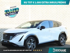 Nissan Ariya - 63 kWh Evolve | 22kW Lader | 20" LMV | Panoramadak | Navigatie | Camera| El. Achterklep |