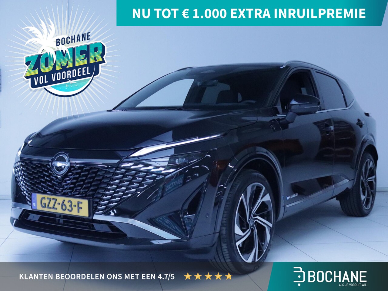 Nissan Qashqai - 1.5 e-Power Tekna Plus Leder/Bose/Stoelverwarming - AutoWereld.nl