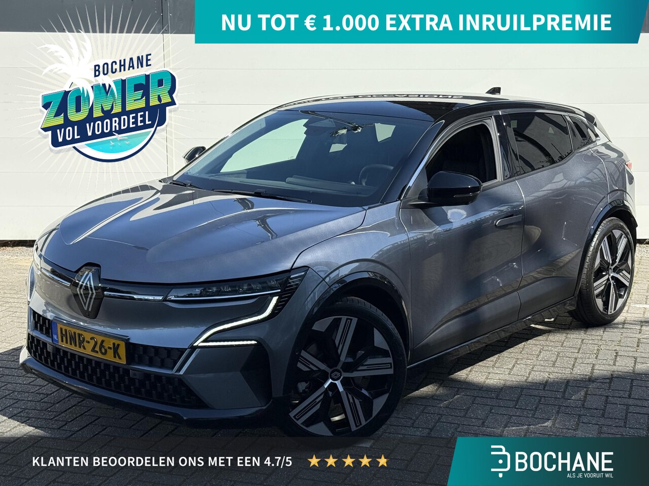 Renault Mégane E-Tech - comfort range iconic 60 kWh | Camera | Winterpack | Harman&Kardon | Leder | Digitale Binne - AutoWereld.nl