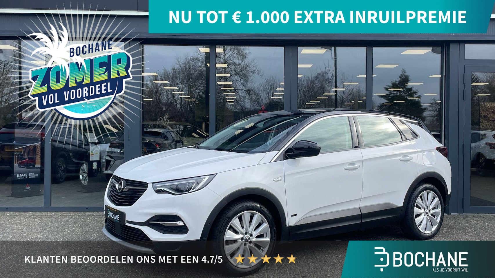 Opel Grandland X - 1.6 Turbo Hybrid4 Innovation 300pk | Navigatie - AutoWereld.nl