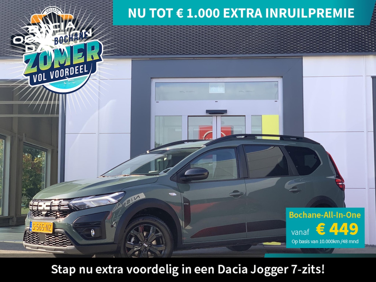 Dacia Jogger - 1.0 TCe 110 Extreme | 7-Persoons | Navigatie | Dodehoekdetectie - AutoWereld.nl