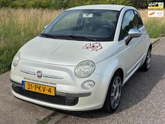 Fiat 500 - 0.9 TwinAir Sport Airco Electric pakket Audio-CD/MP3 Leder Sportstoelen LMV 15" ABS Getint