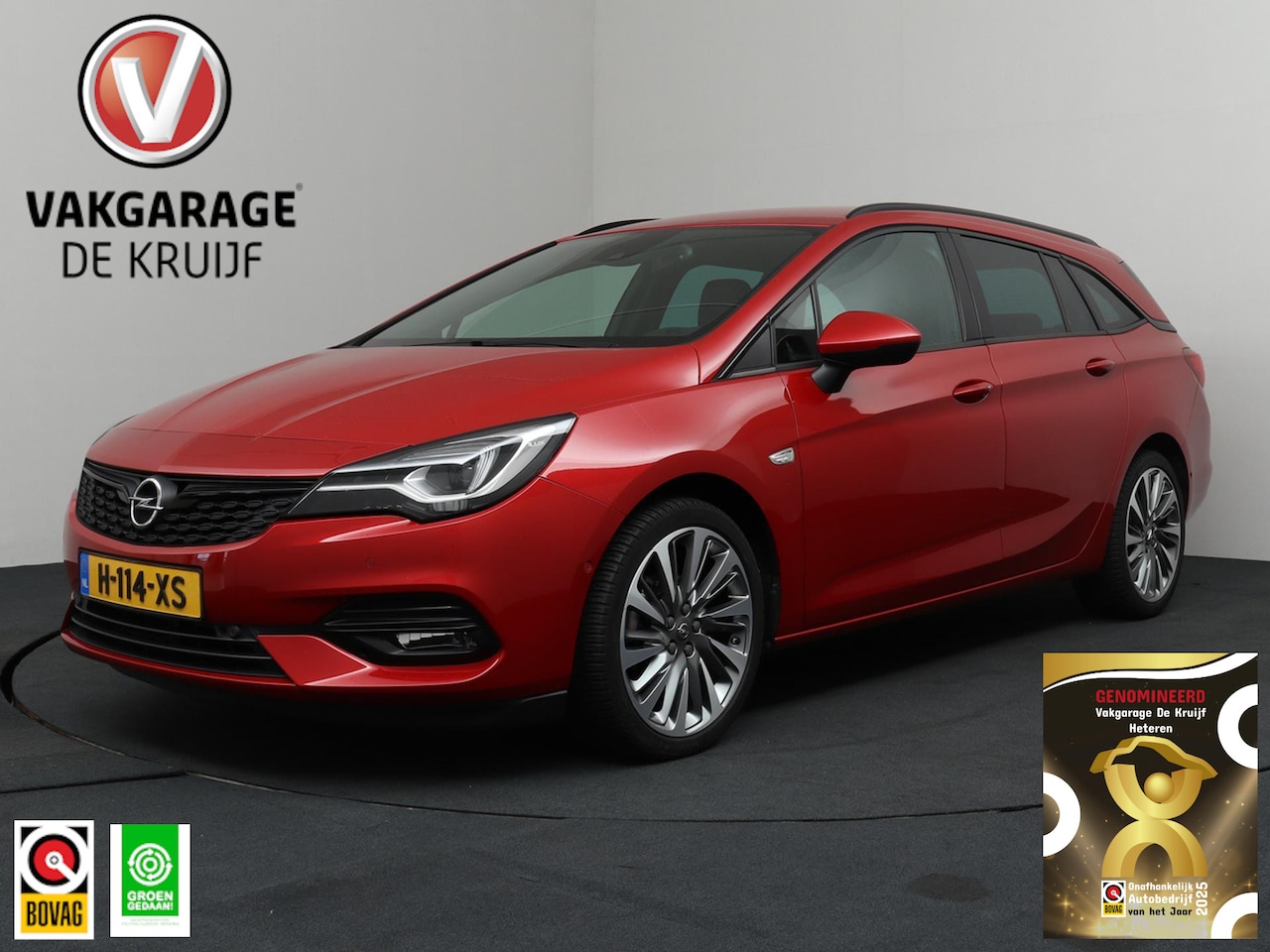 Opel Astra Sports Tourer - 1.4 Ultimate Automaat | Camera | Cruise | LED | Navi - AutoWereld.nl